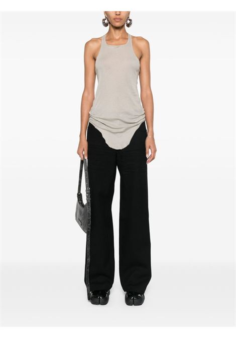 Ash grey seam-detail tank top Rick Owens - women RICK OWENS | RP02D3612ML08